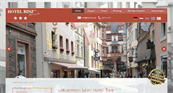 Desktop Screenshot of hotel-binz.com