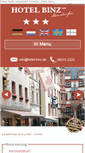 Mobile Screenshot of hotel-binz.com